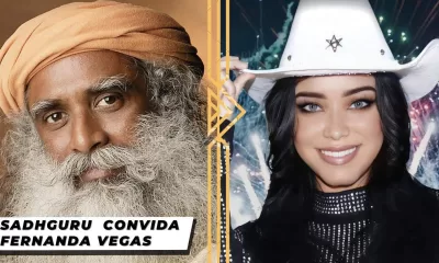 Sadhguru convida cantora Fernanda Vegas