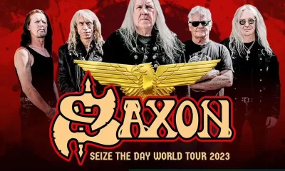 Saxon já está no Brasil para turnê histórica com shows em quatro cidades no país e América Latina