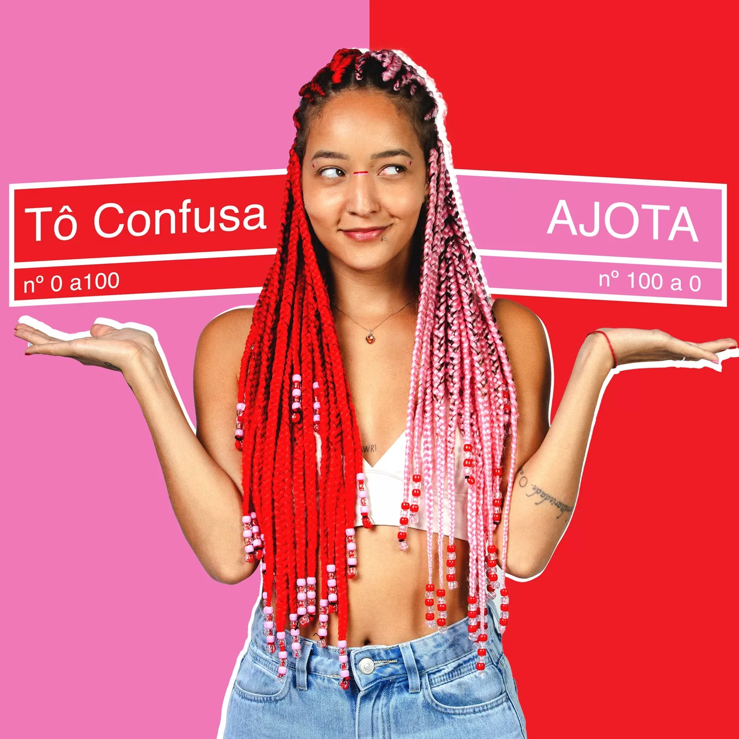 Ajota brinca com ser solteira e namorar em single e clipe “Tô Confusa”