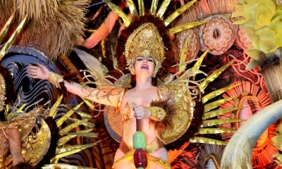 Reh Queen faz sua estreia no Carnaval pela Acadêmicos do Tucuruvi em São Paulo