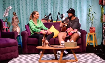 Naiá Camargo e seu podcast Mbora