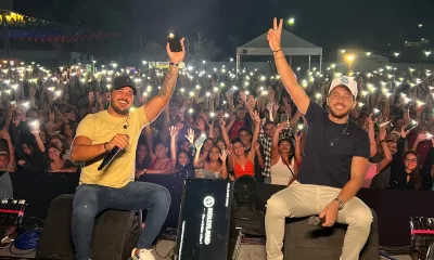 Em ato solidário, Iguinho e Lulinha arrecadam mais de 3.5 toneladas de alimentos para o Rio Grande do Sul em gravação de CD