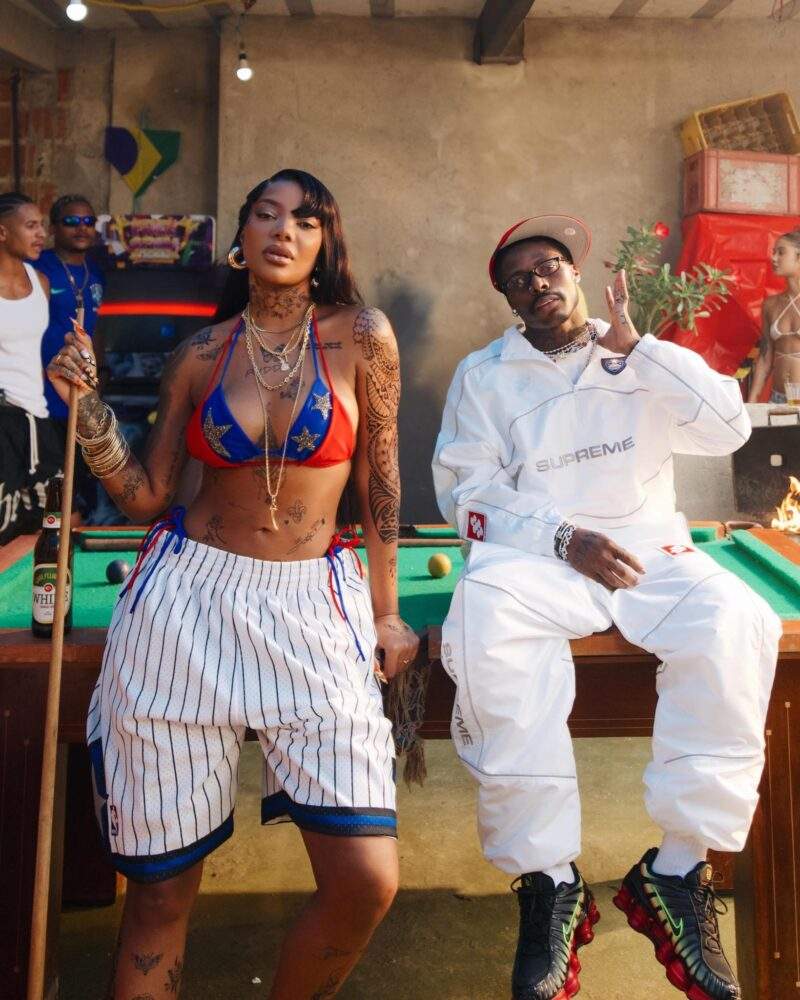 Astro nigeriano Asake lança clipe com Ludmilla gravado no Rio