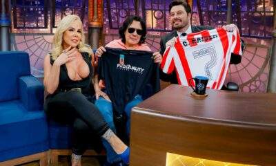 Rosana Menezes no Danilo Gentili: Atleta está moldando o corpo para competição e estampar revista internacional