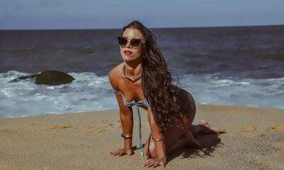 Ousadia e Sensualidade em Foco: Myst Kali brilha em ensaio fotográfico na praia